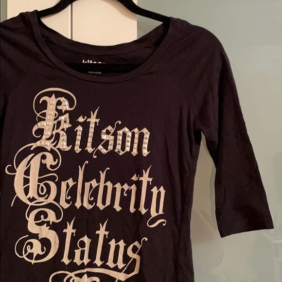 Kitson LA black Tee - Picture 5 of 5